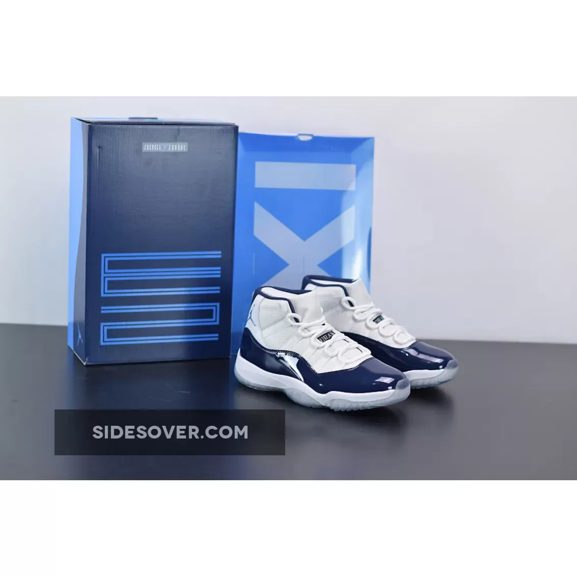 Air Jordan 11 Retro 'Win Like '82' White/Midnight Navy-University Blue / jordan 11 retro university blue