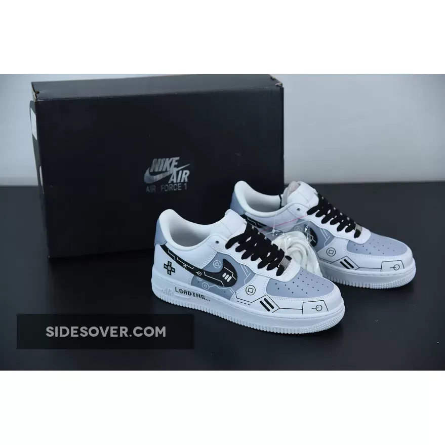 Custom Nike Air Force 1 Low White Black By You 1675867790 New Releases