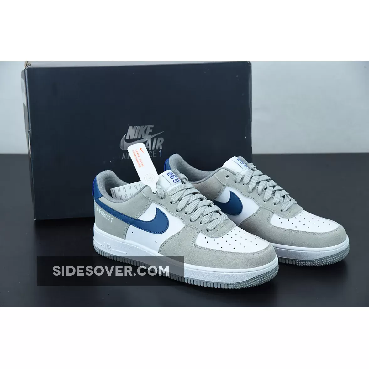 Nike Air Force 1 Low 'Athletic Club' Light Smoke Grey/Marina-White DH7568-001 / air force 1 smoke grey