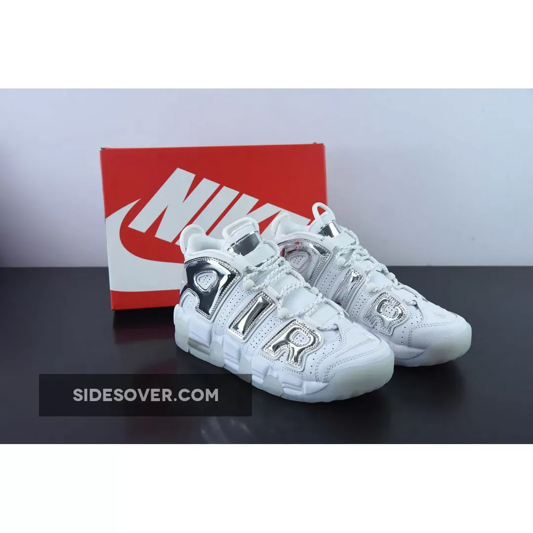 Nike Air More Uptempo White/Chrome-Blue Tint 917593-100 Restock