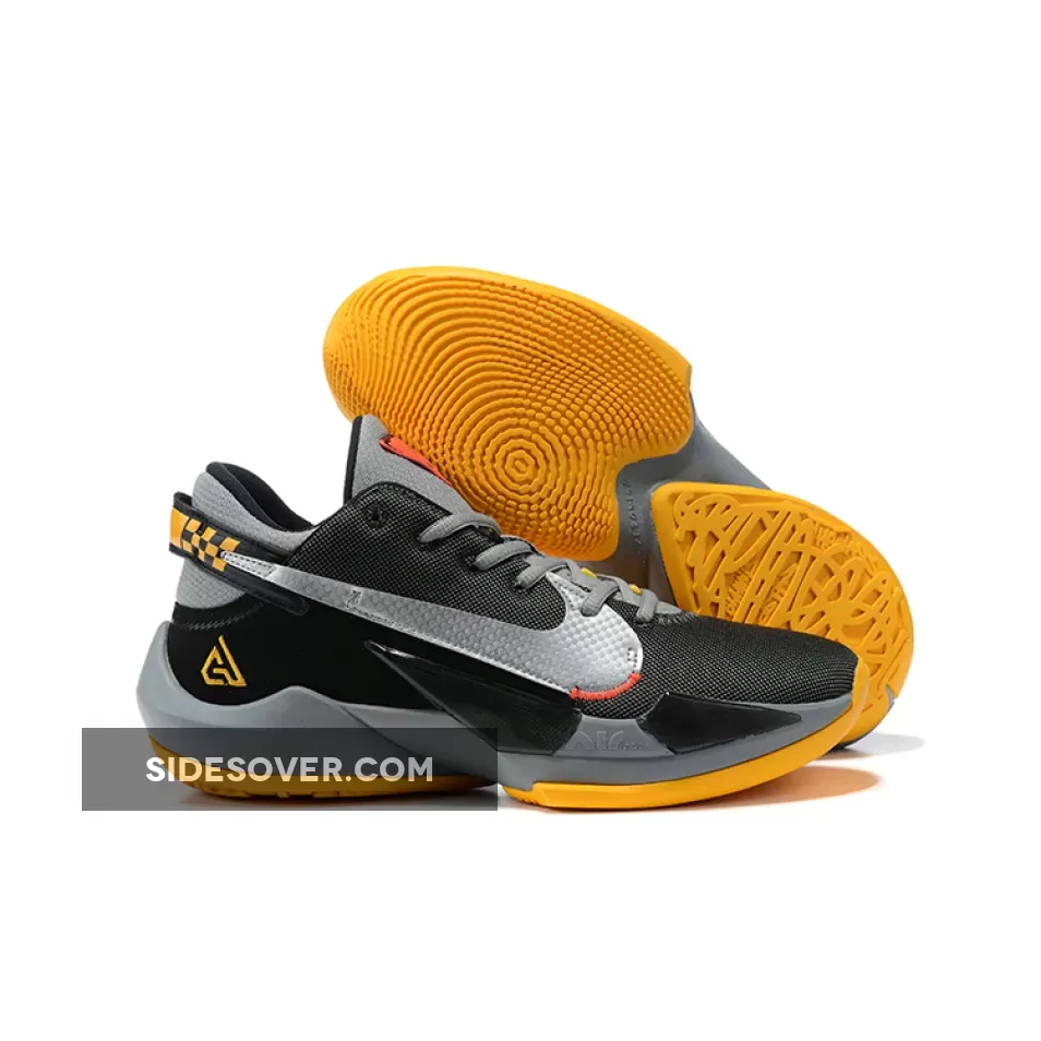 Nike Zoom Freak 2 "Taxi" Black/Metallic Silver CK5825-006