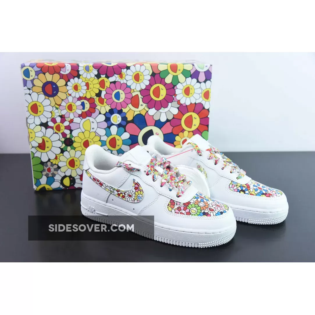 Takashi Murakami X Studio Hagel Nike Air Force 1 Flower Custom 1683551802 Discount