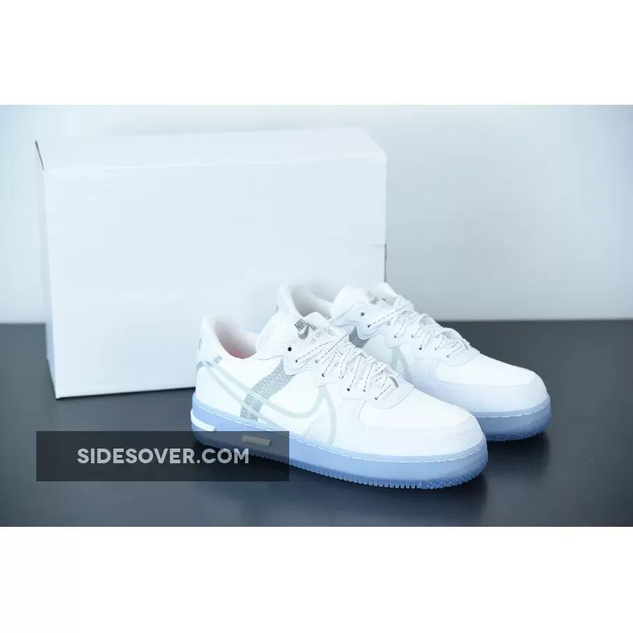 Nike Air Force 1 React White Light Bone CQ8879-100