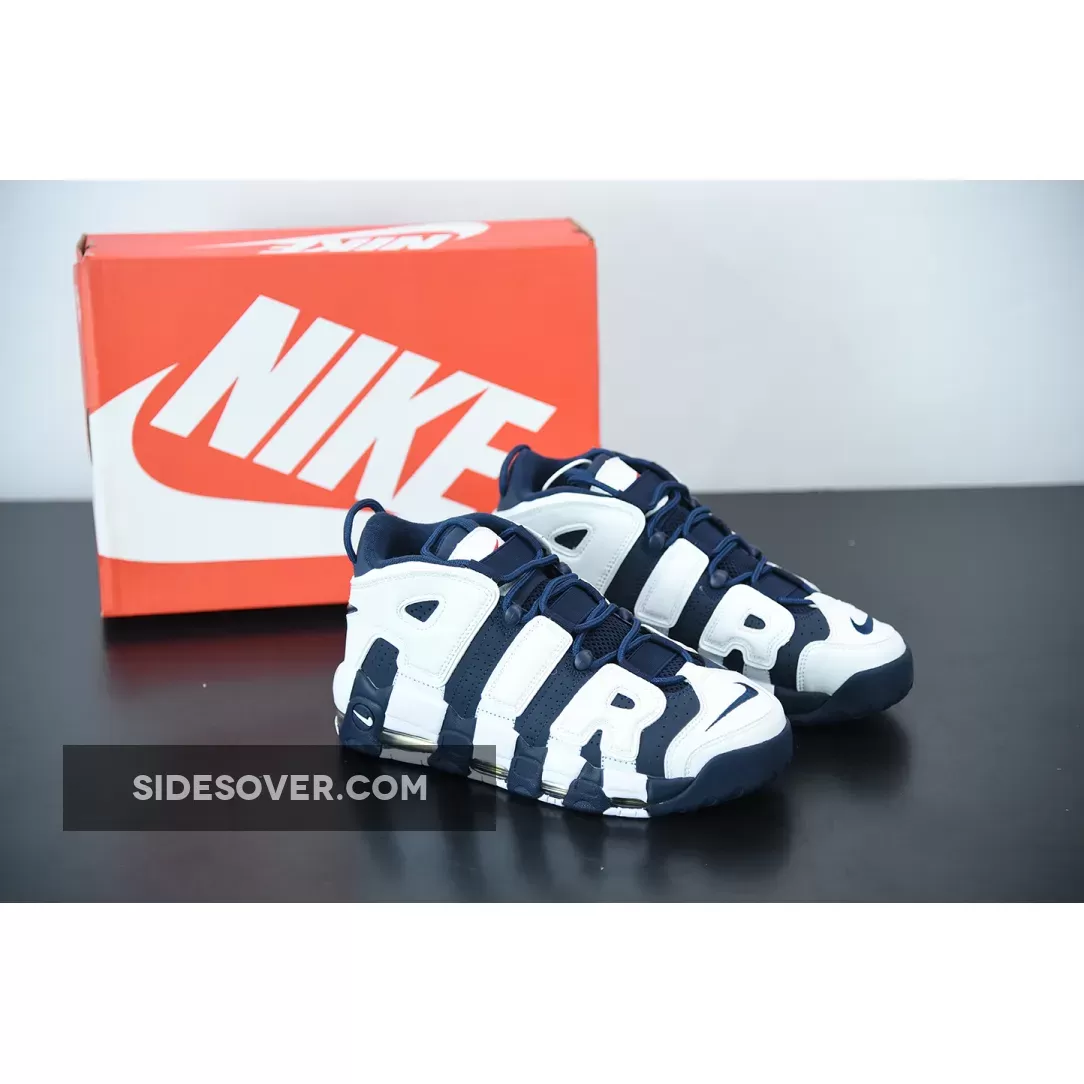 Nike Air More Uptempo 'Olympic' White/Midnight Navy / olympic uptempo