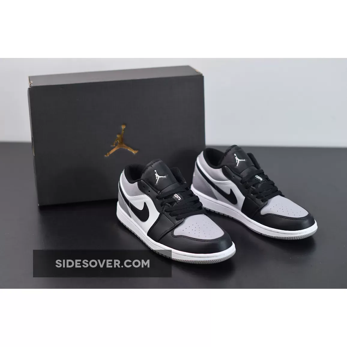 Air Jordan 1 Low White/Atmosphere-Black 553558-110 / air jordan 110