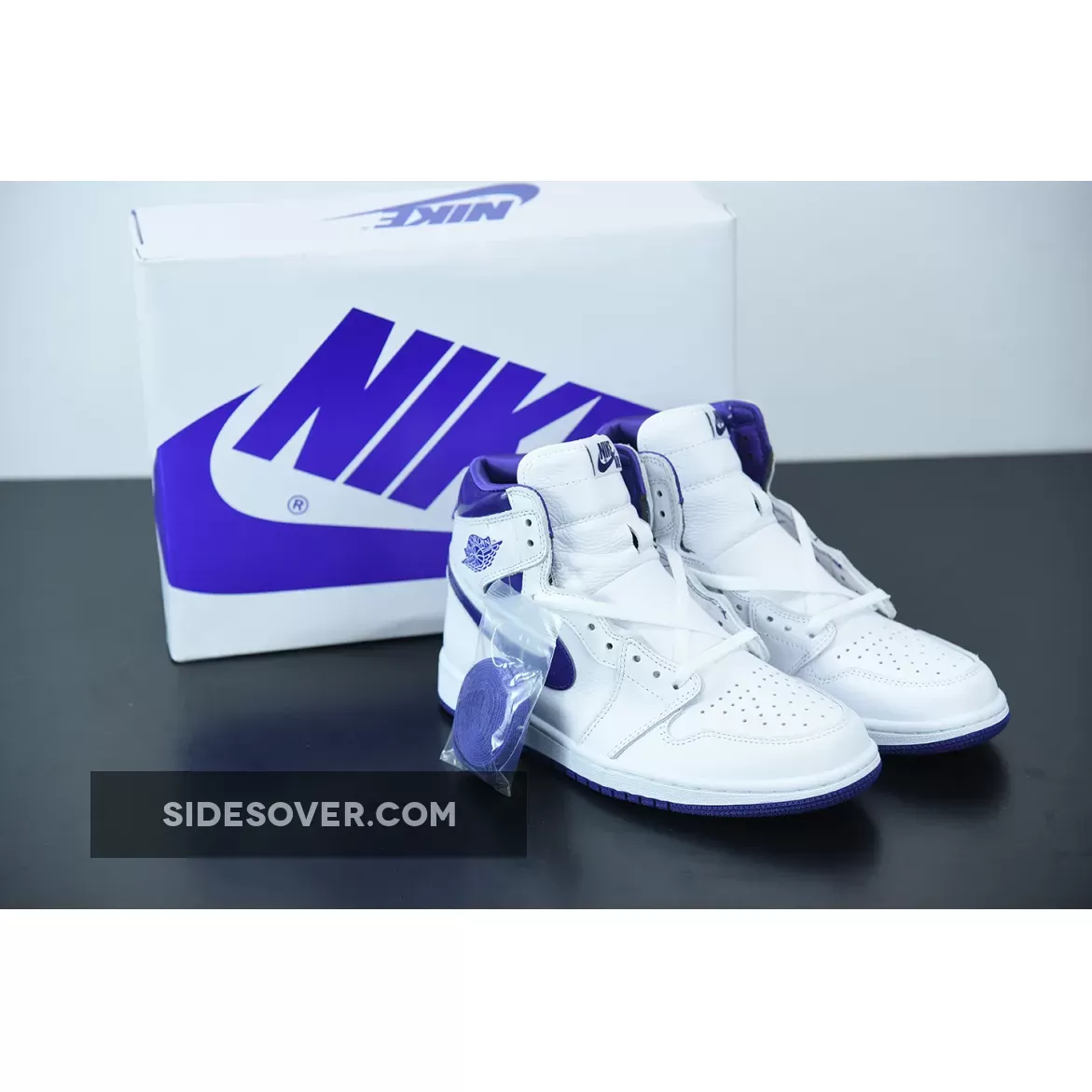 Air Jordan 1 High OG White/Court Purple CD0461-151