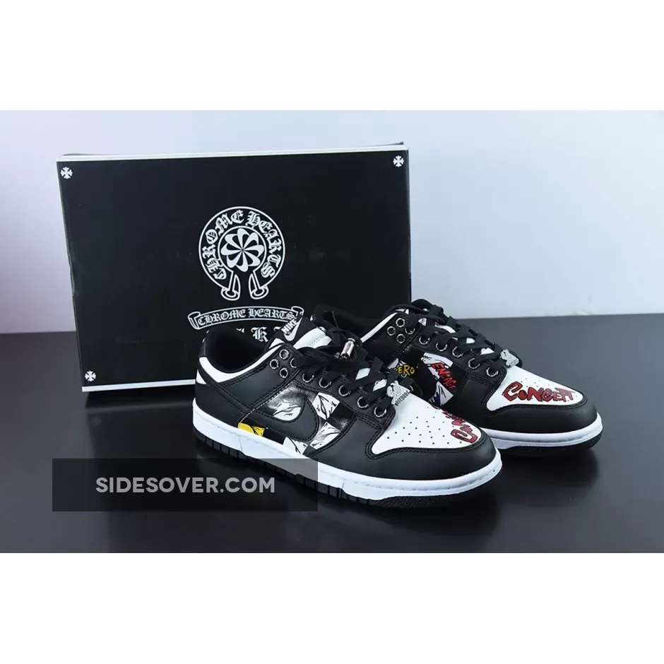 Nike Dunk Low Black White Discount 1675862157