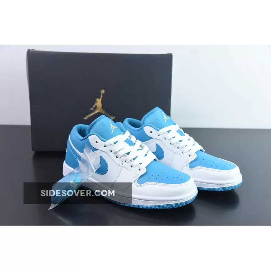 Air Jordan 1 Low Aquatone/Celestial Gold-White 553560-174 1681549059