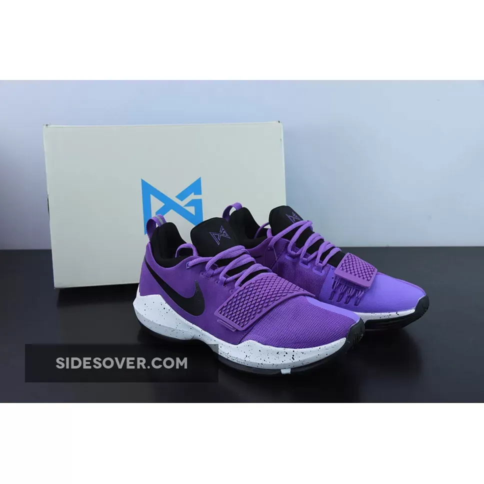 Nike PG 1 Bright Violet/Black-White-Total Orange purple pg