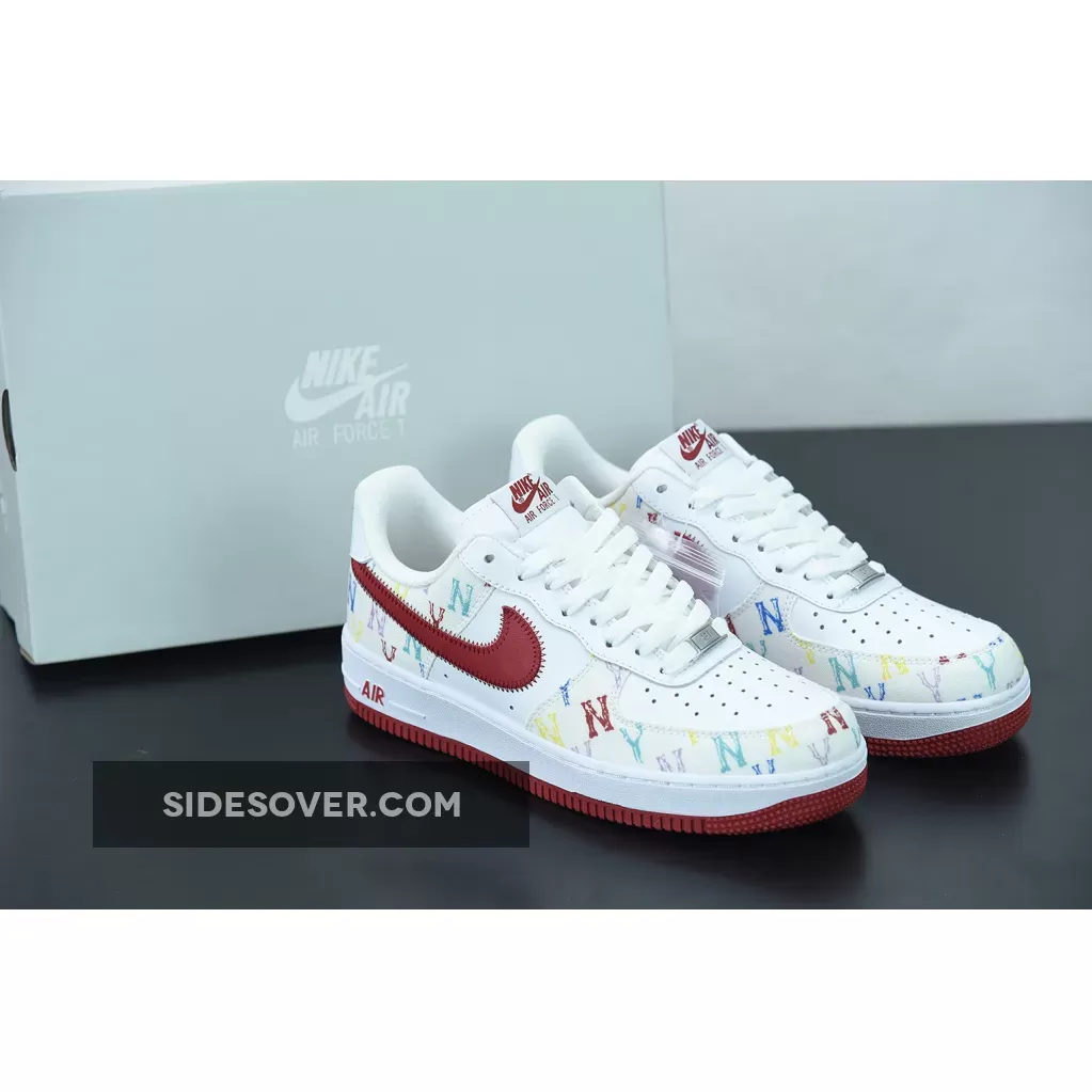 Restock Nike Air Force 1 Low 'MLB' White Red 315122-443