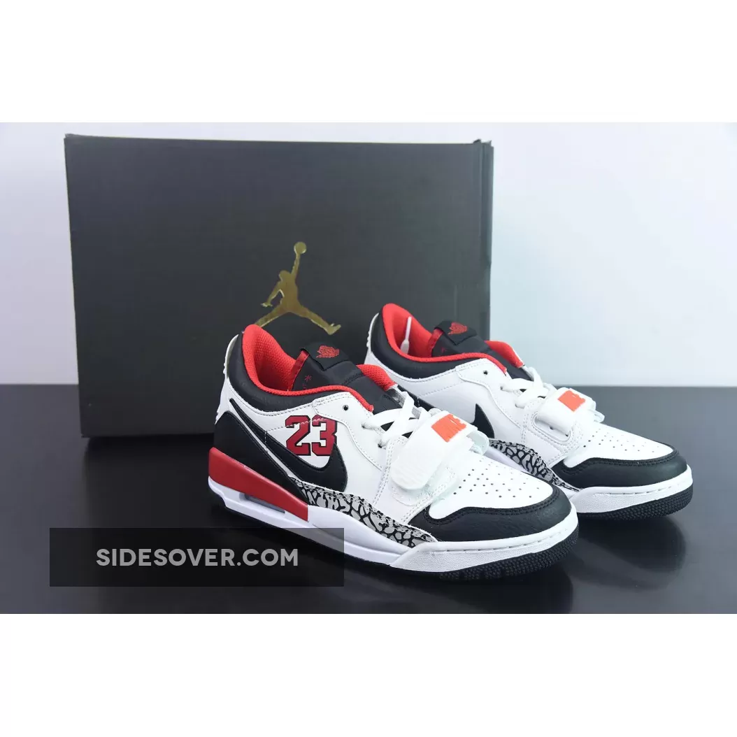 Jordan Legacy 312 Low 23 White/Black-Red FJ7221-101 Restock