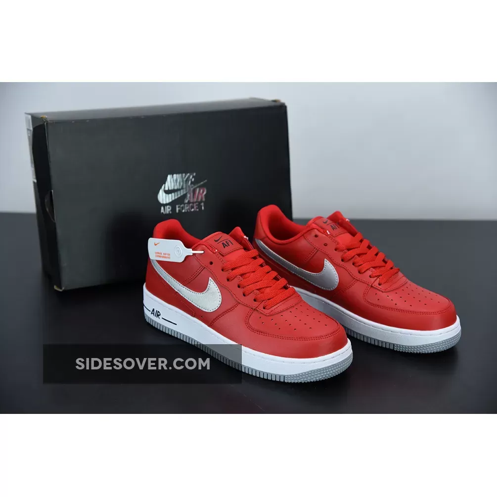 Nike Air Force 1 Low Red Grey DD7113-600 Online Sale