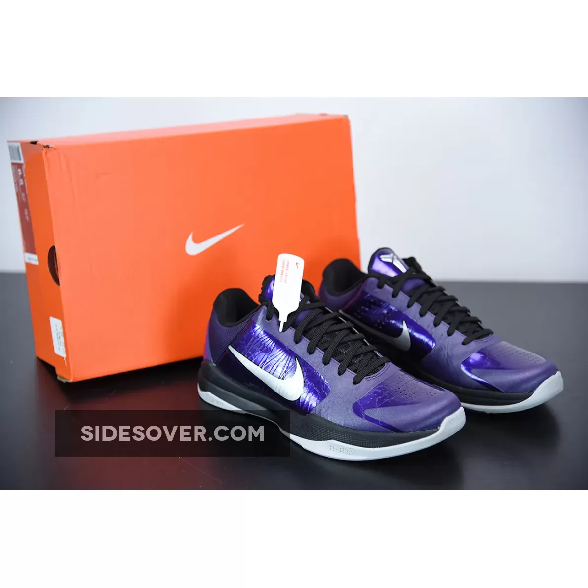 Nike Zoom Kobe 5 Ink/Metallic Silver-Black