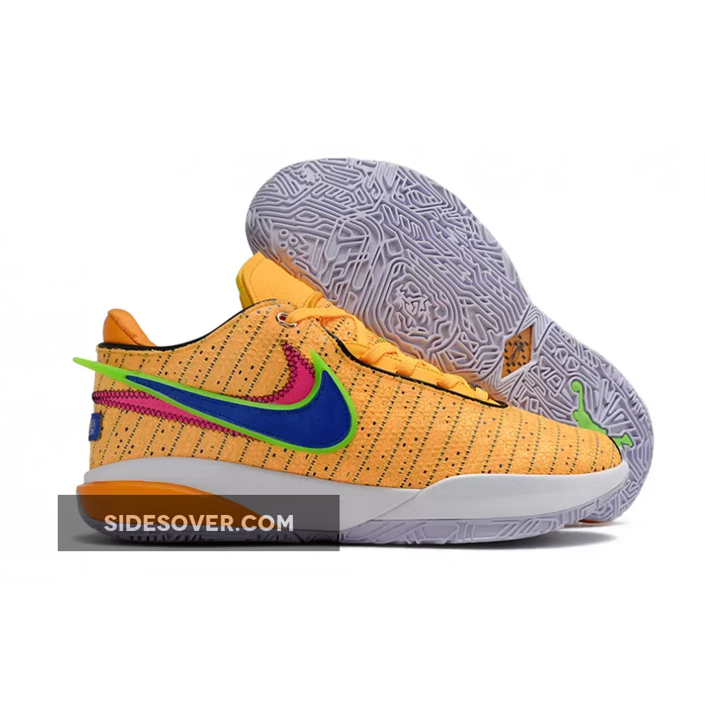 Nike LeBron 20 Laser Orange/Racer Blue-Hyper Pink-White DJ5423-801 Discount