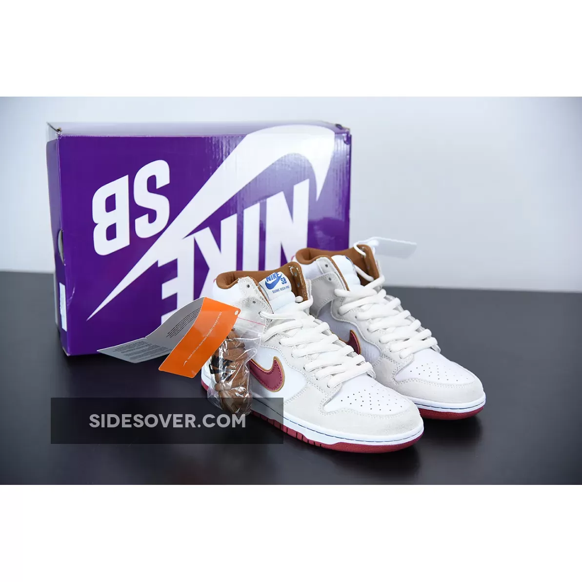 Nike SB Dunk High Sail Bright Crimson CV9499-100 New Releases