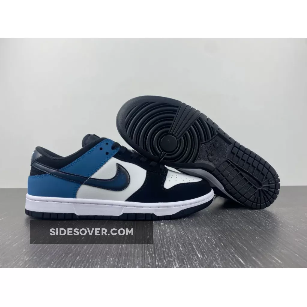 Nike Dunk Low Summit White/Industrial Blue-Black FD6923-100 Restock