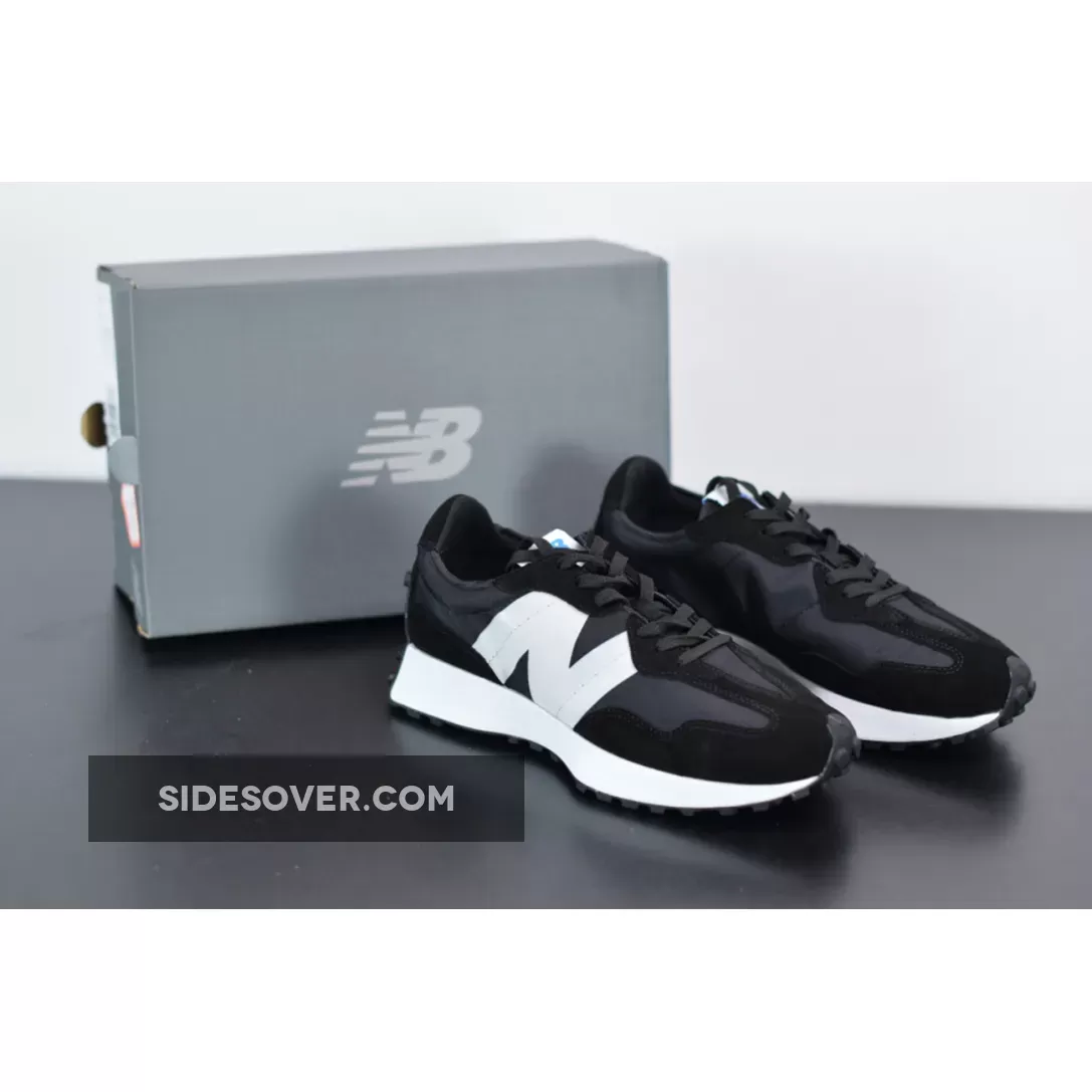 New Balance 327 Black And White MS327SFC Discount