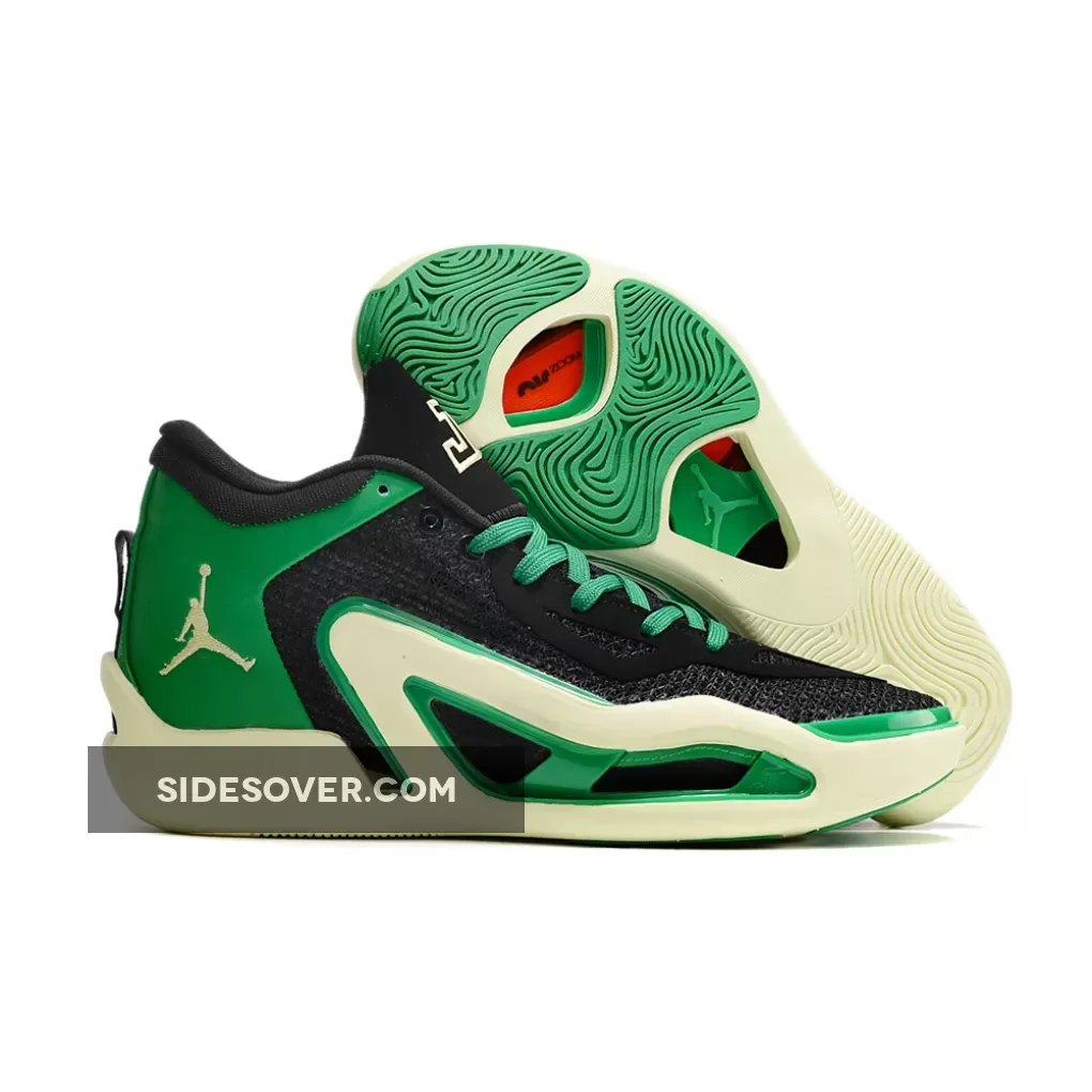 Jordan Tatum 1 'Celtics' Black Green Sail 1683117405 Discount