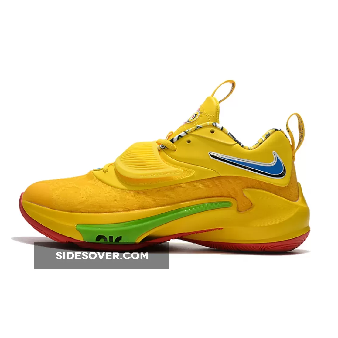 UNO X Nike Zoom Freak 3 Yellow/Blue-Green DC9364-700 / zoom freak 3 green