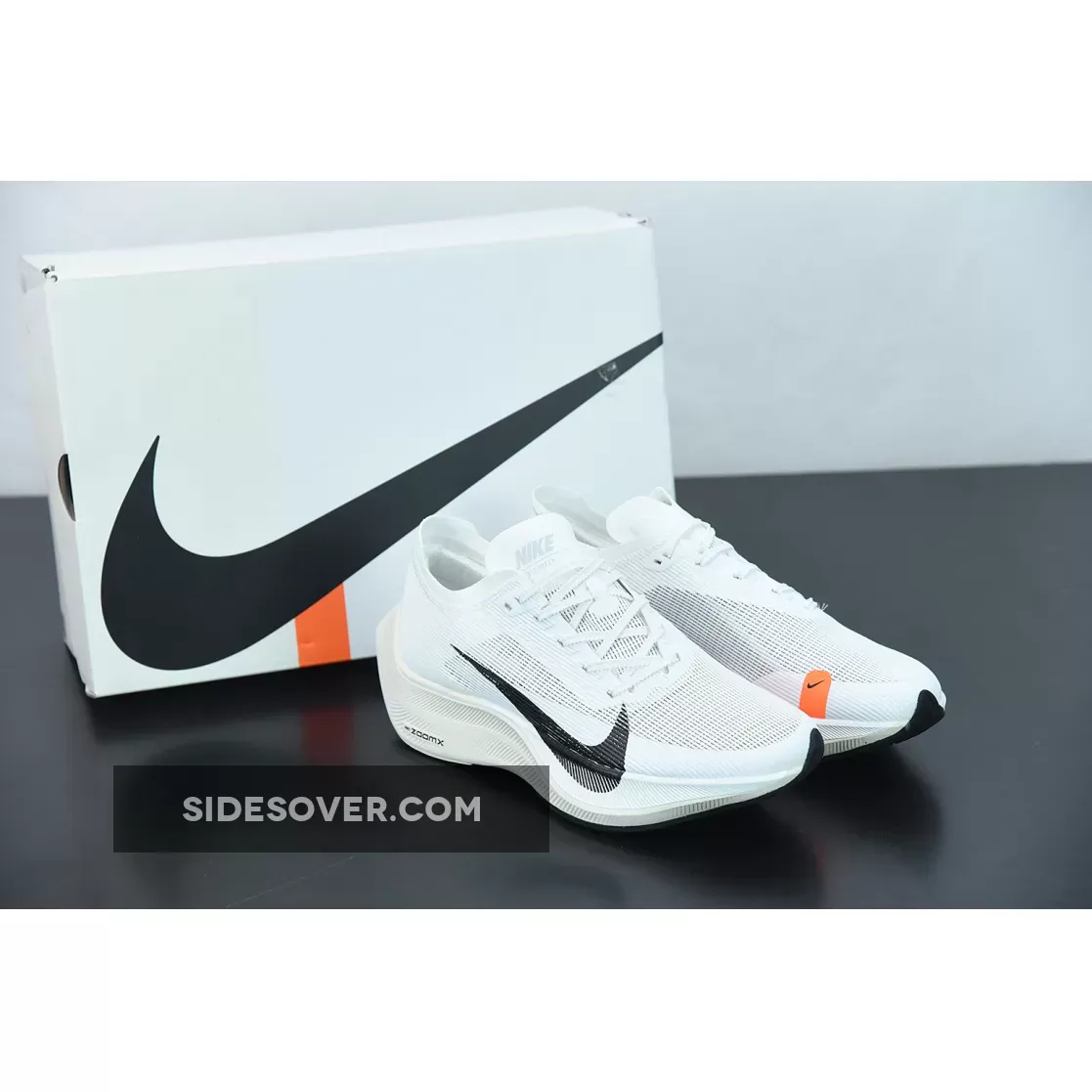 Nike ZoomX VaporFly NEXT% 2 White Black - Black Nike Vaporfly DH9276-100