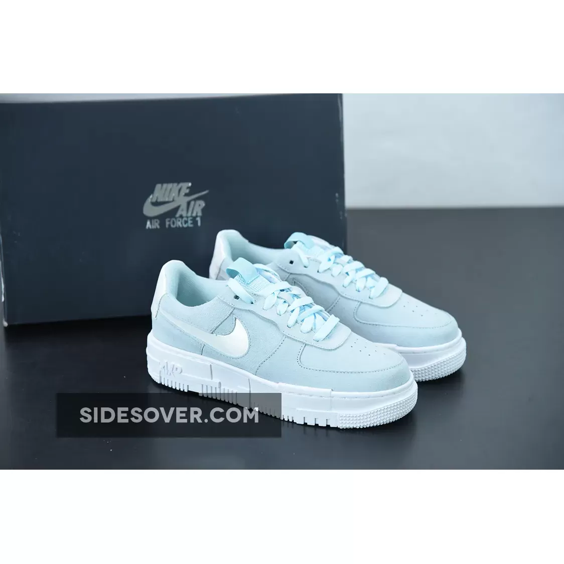 Glacier Blue/White Nike Air Force 1 Pixel | airforce pixel