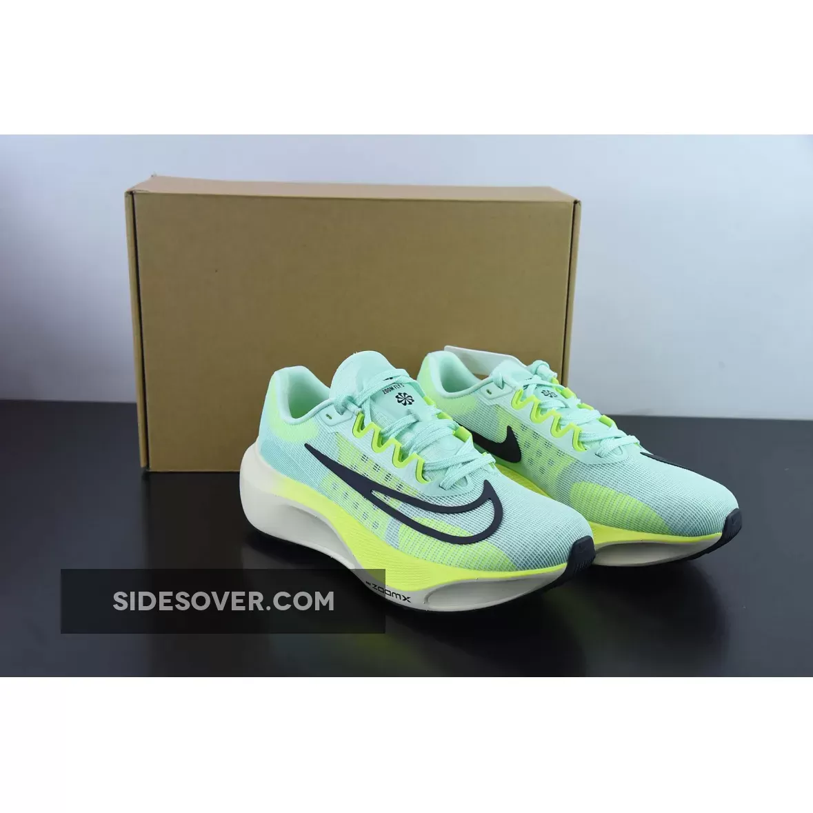 Nike Zoom Fly 5 Aqua Blue Green Running Shoes New Releases DM8968-300