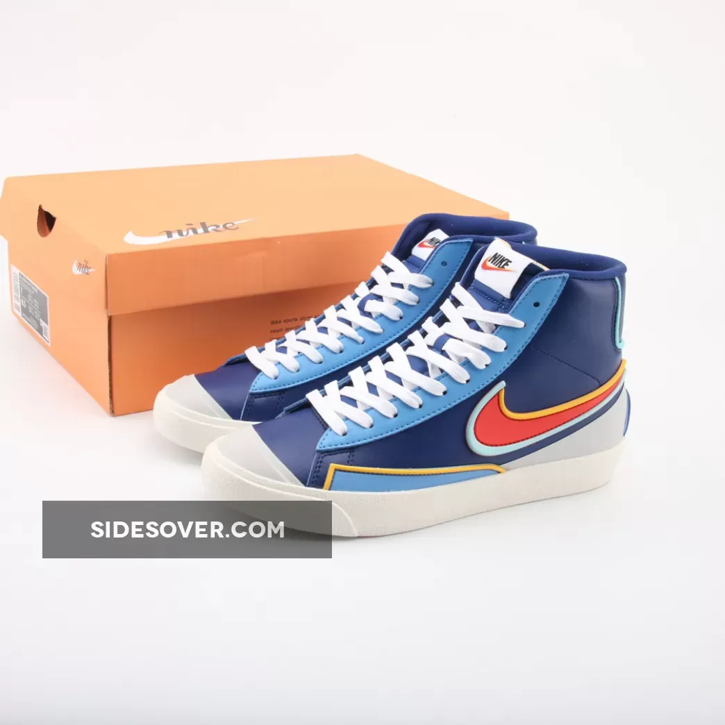 Nike Blazer Mid '77 Infinite Deep Royal Blue/Chile Red-Copa Nike Blazer Royal Blue DA7233-400