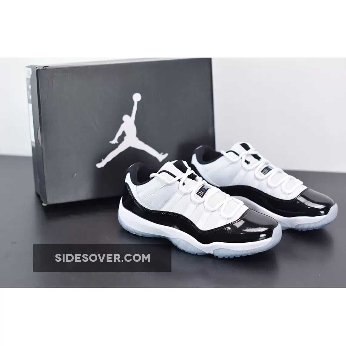 Air Jordan 11 Goat Air Jordan 11 Retro Low 'Concord' White/Black-Concord 528895-153