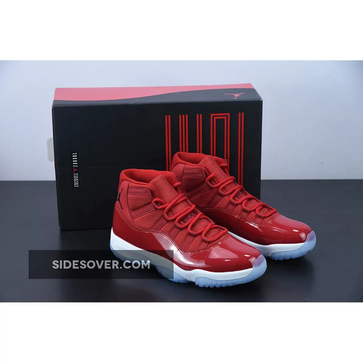 Air Jordan 11 Gym Red/Black-White 378037-623 / red jordan