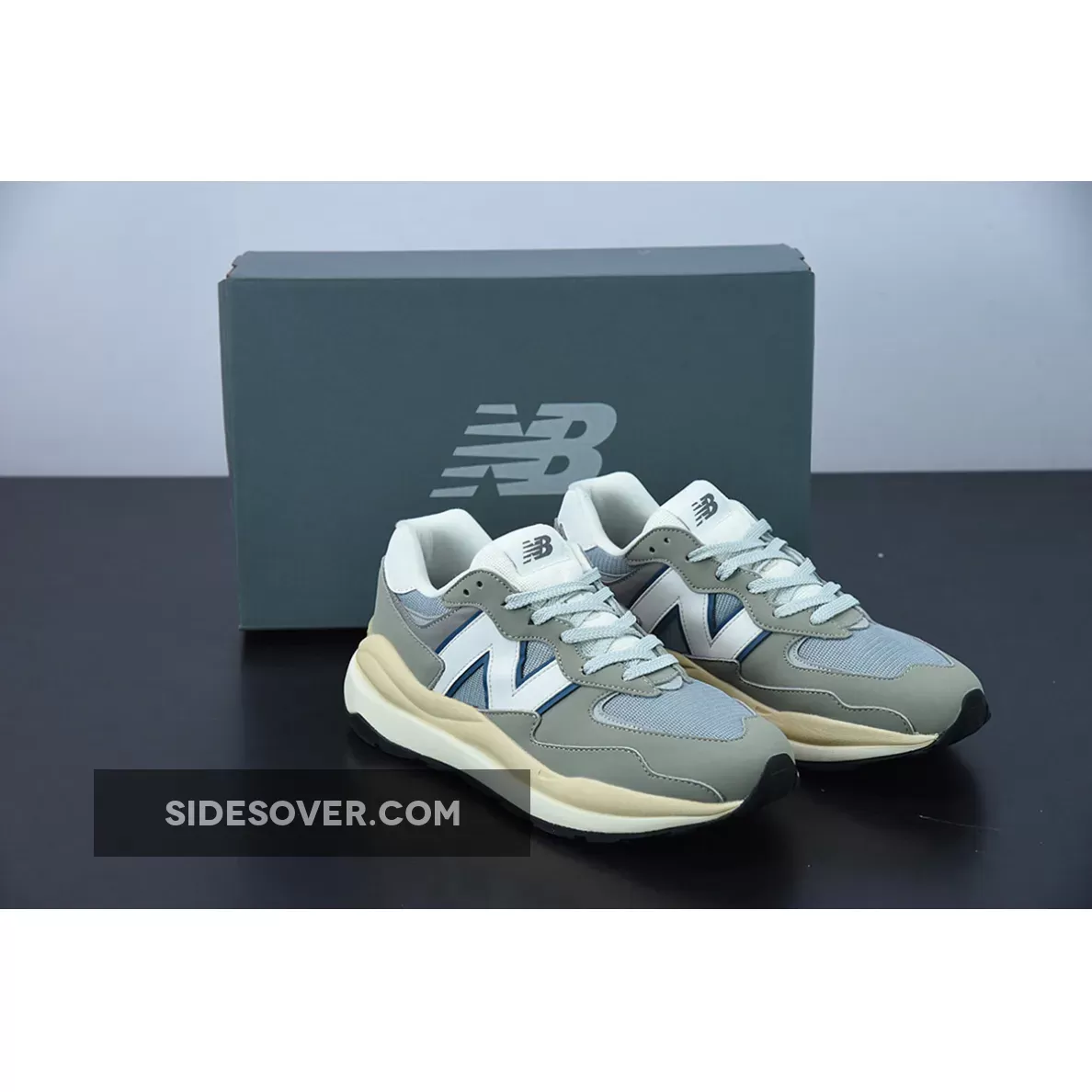 New Balance 57/40 Grey Khaki M5740LLG #khaki new balance