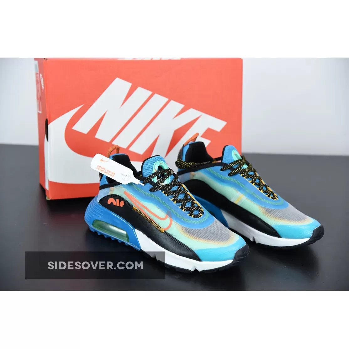 Nike Air Max 2090 Green Abyss/Starfish-Illusion Green CZ7867-300 / air max 2090 green abyss