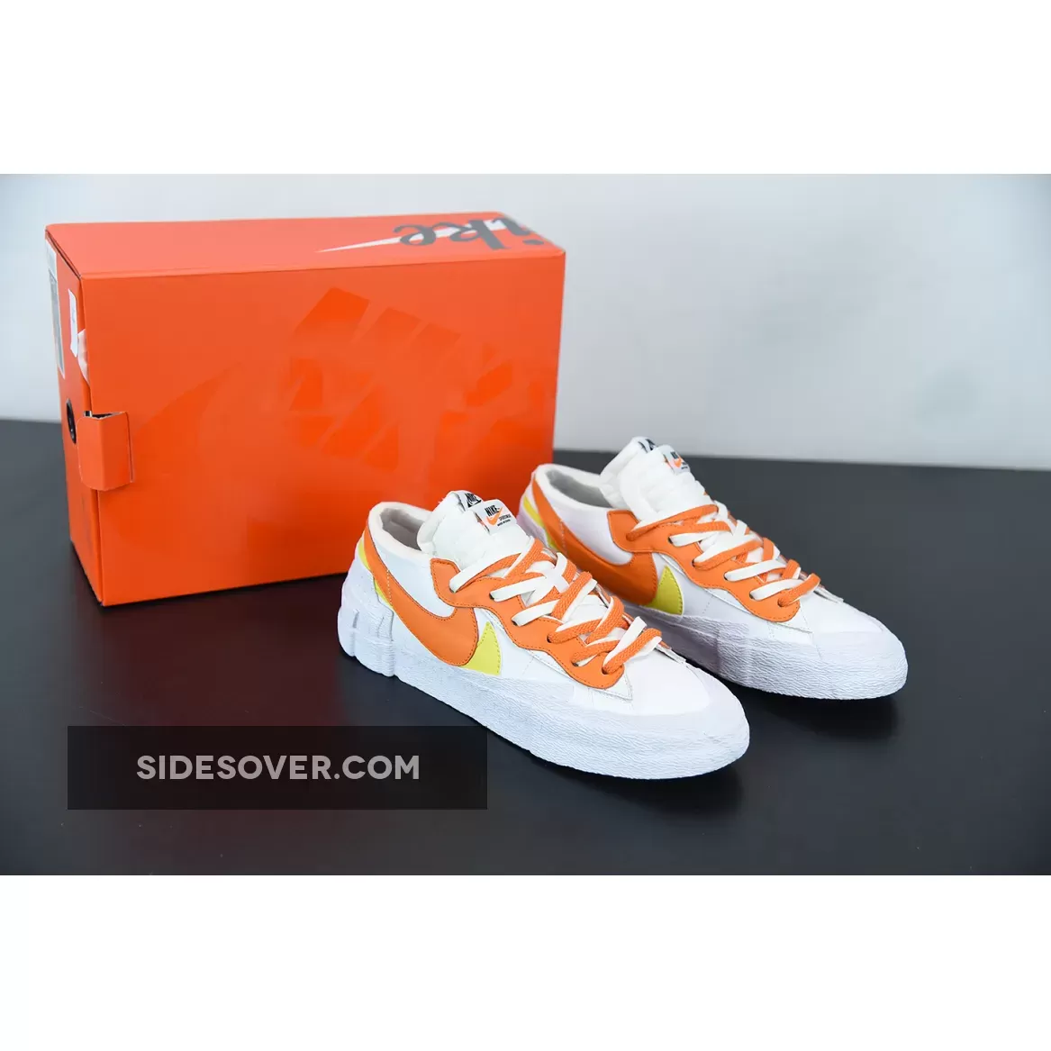 Sacai X Nike Blazer Low 'Magma Orange' DD1877-100 For Sale