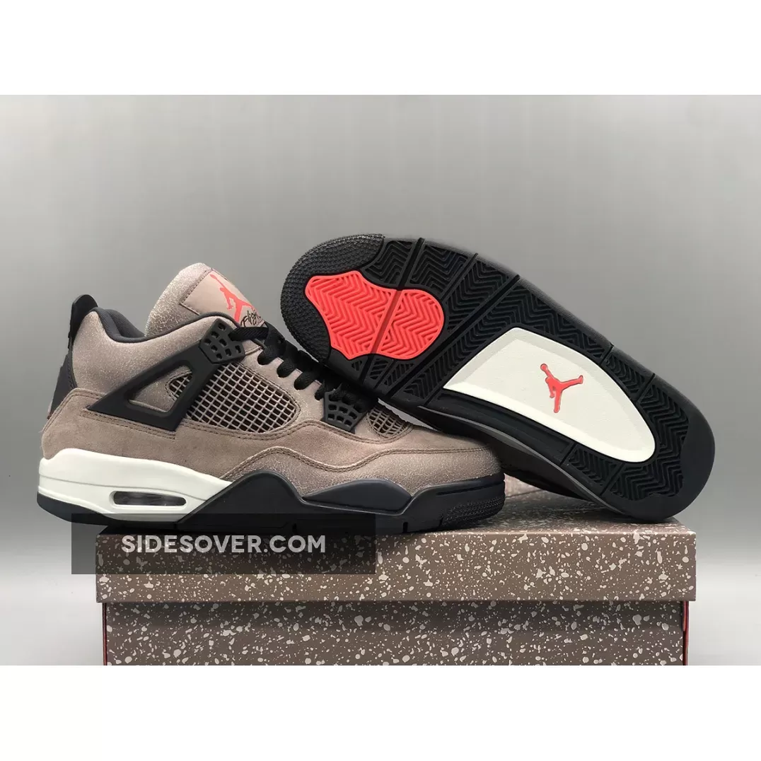 Air Jordan 4 (IV) Retro Taupe Haze/Oil Grey/Off White/Infrared 23 / air jordan retro 4 taupe haze infrared