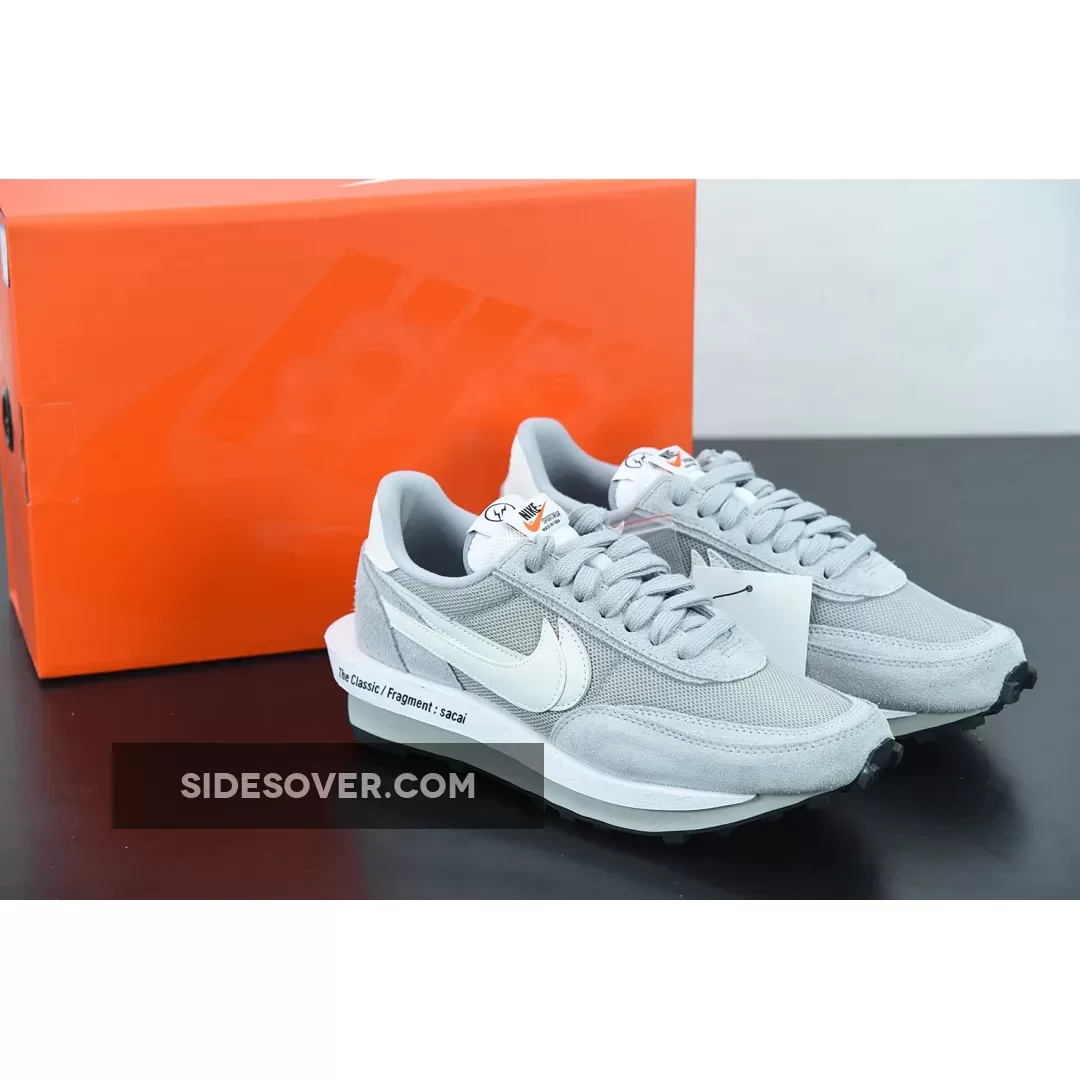 Fragment x Sacai x Nike LDWaffle Grey/White DH2684-001 / nike ldwaffle grey