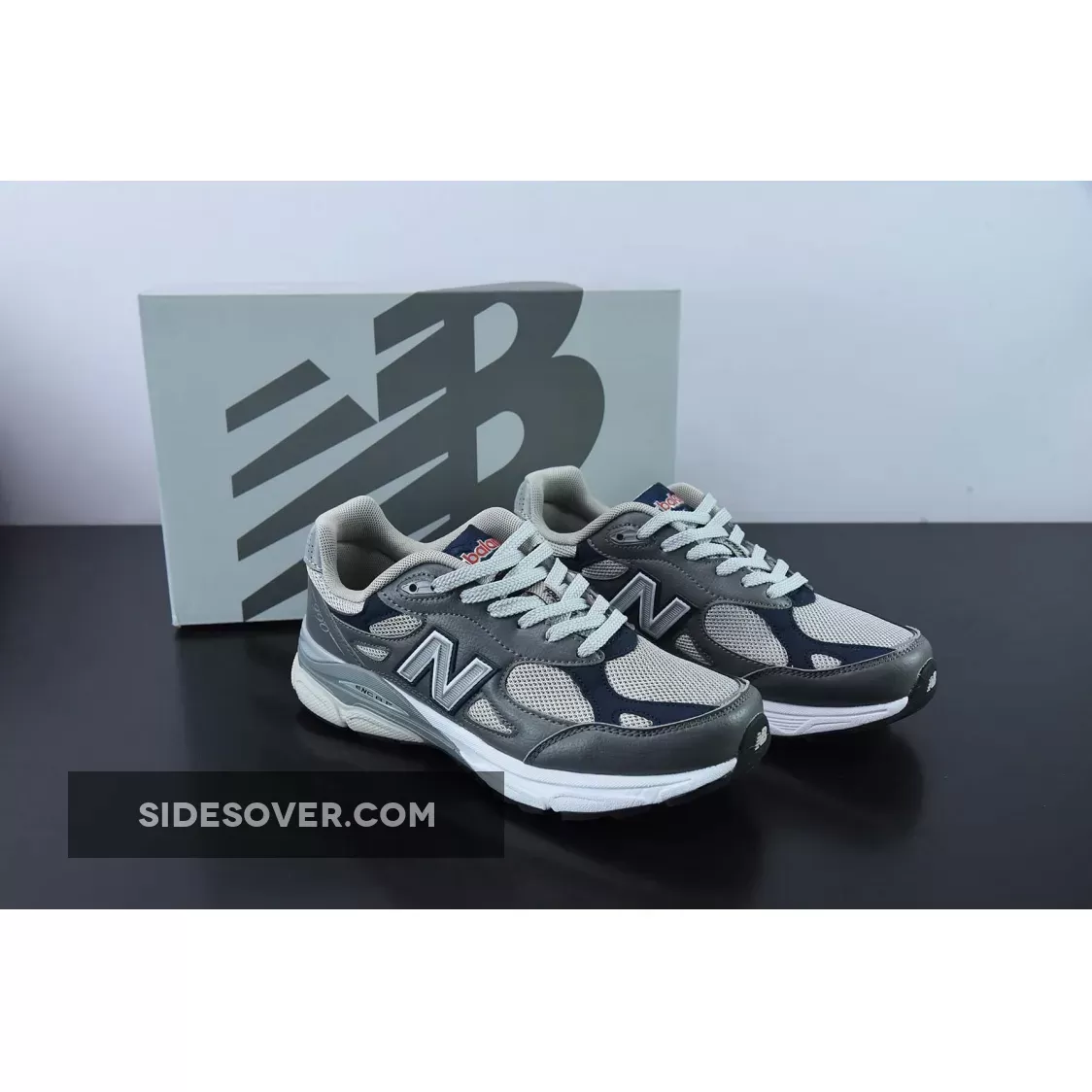 New Balance 990v3 Elephant Grey Navy M990GJ3 Restock