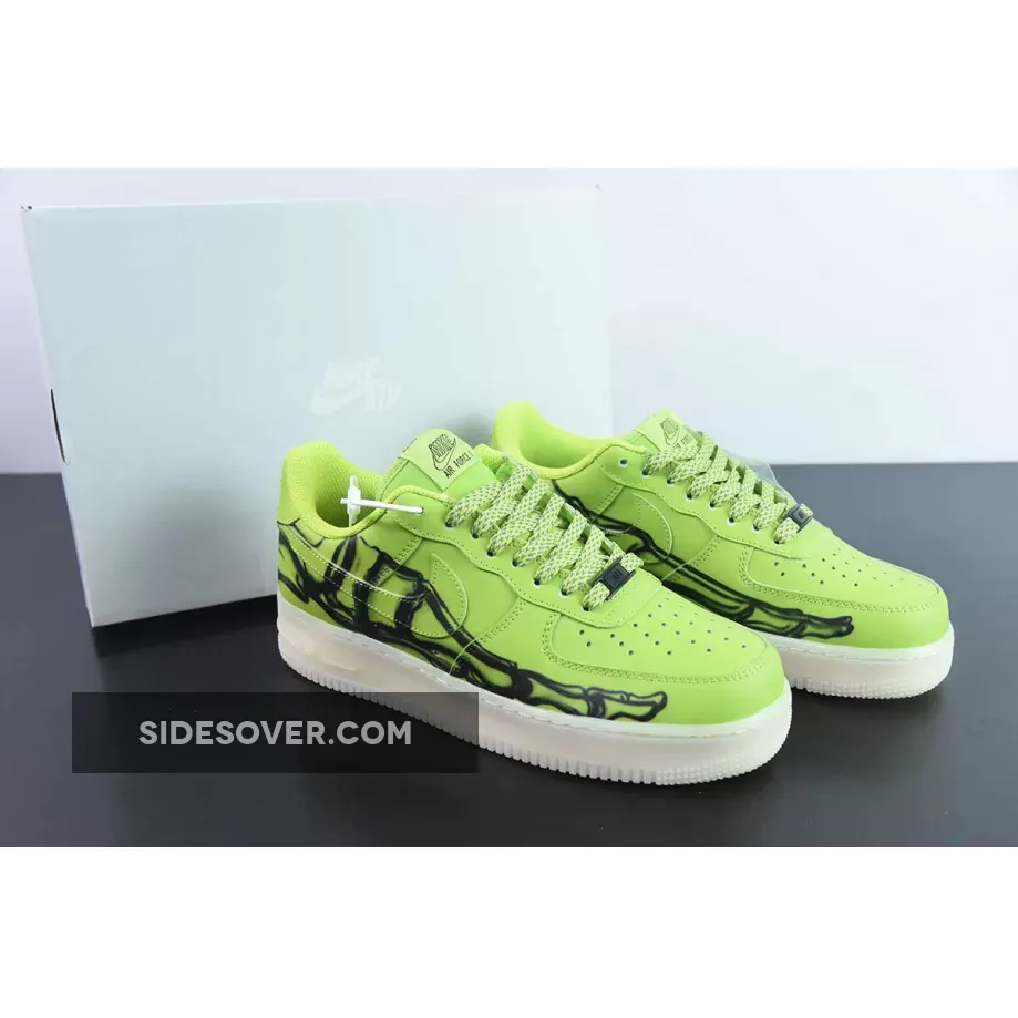 Nike Air Force 1 Low "Skeleton 2023" Green Goo